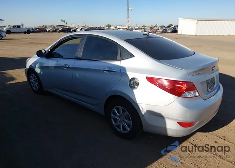 2014 Hyundai Accent Gls z USA, uszkodzony, nr VIN KMHCT4AE7EU652826
